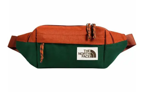 THE NORTH FACE Fanny Pack Crossbody Bag Polyester Orange & Jasper Unisex