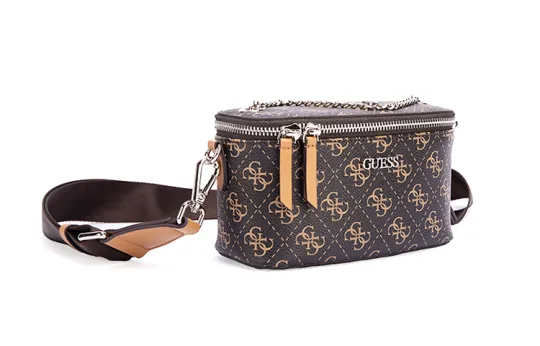 GUESS Pu Good Looking Backpack Makeup Bag Shoulder Bag Small Women's