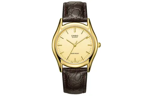 CASIO Men Standard Series Gold Watch MTP-1094Q-9A
