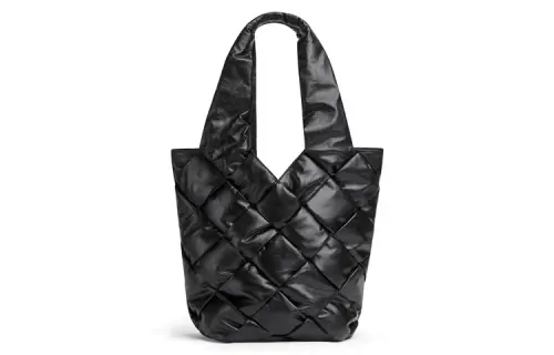 Bottega Veneta Cow Leather Tote Bag, Shopping Bag, Handbag Men's Black