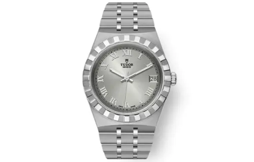 TUDOR Royal Collection Automatic Mechanical Movement Women's Watch 34mm Silver Dial Steel Watch Case