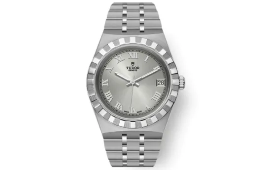 TUDOR Royal Collection Automatic Mechanical Movement Women's Watch 34mm Silver Dial Steel Watch Case