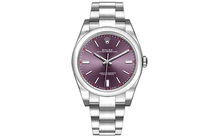 Rolex pre owned stainless steel Oyster Perpetual 39mm