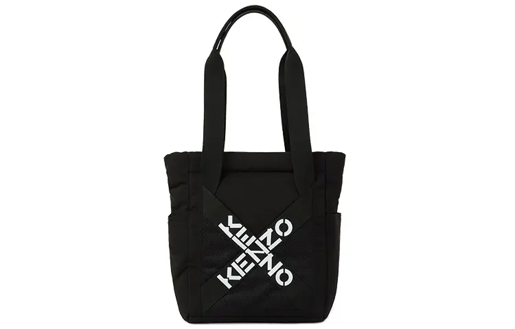 KENZO Polyester With Nylon Handbag, Shoulder Bag Women's Black