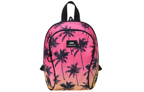 Anta Twill Backpack Mini Women's Sunny Yellow/Spicy Pink