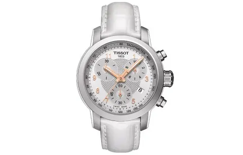 TISSOT Junchi 200 Collection Quartz Movement Women's Watch 34mm Silver Dial Stainless Steel Case