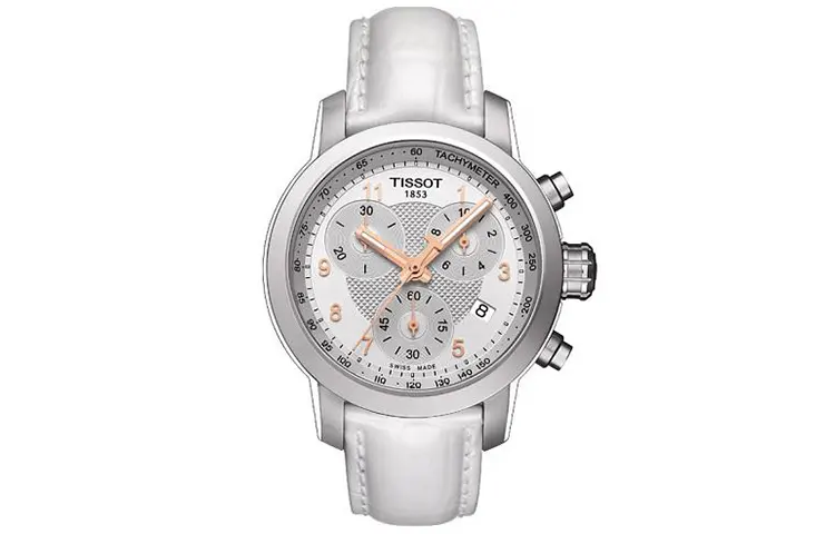 TISSOT Junchi 200 Collection Quartz Movement Women's Watch 34mm Silver Dial Stainless Steel Case