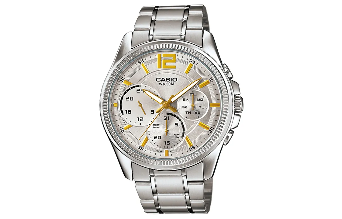 CASIO Men Standard Series Silver Watch