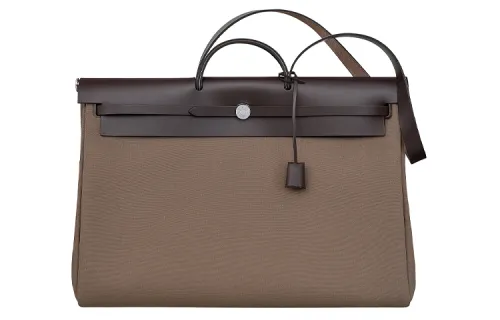 HERMES Picotin Lock Maurice Bullock Leather Basket Bag, Bucket Bag, Handbag 50 Women's Ebony/Flax Yellow
