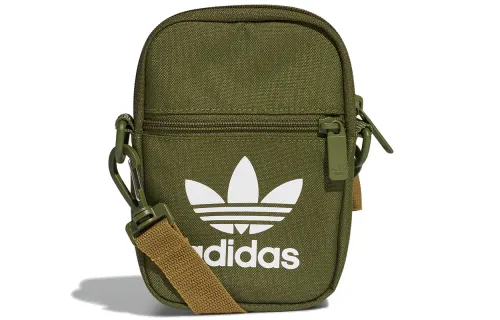Adidas Originals Polyester Crossbody Bag Regular Unisex Green