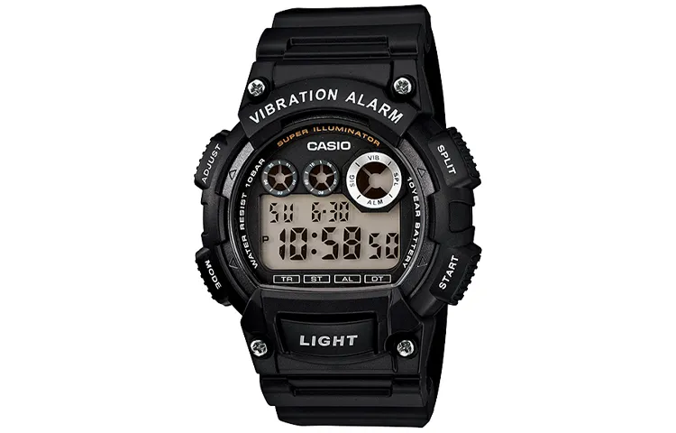 CASIO Men YOUTH Black Watch W-735H-1A