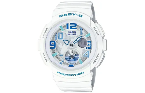 CASIO Women's BABY-G 48mm White Watch BGA-190-7B