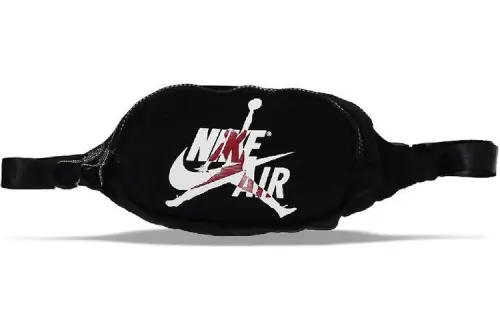 Jordan Polyester Crossbody Bag, Fanny Pack Regular Unisex Black