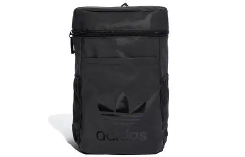 Adidas Originals Trefoil Recycled Canvas Backpack Unisex Pure Black