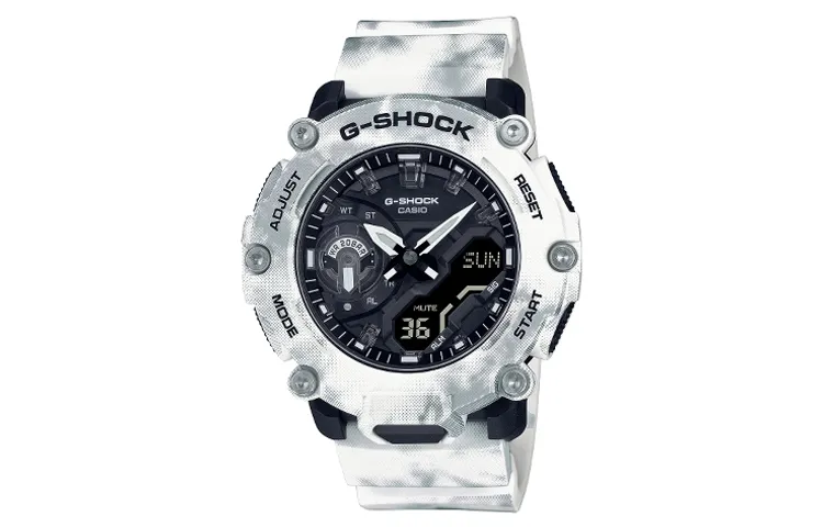 CASIO G-Shock GA2200GC-7APR White Watch GA-2200GC-7APR