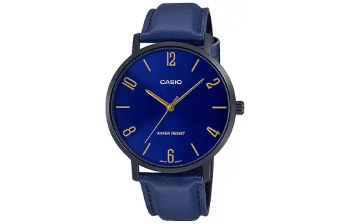 CASIO Men Standard Series Blue Watch MTP-VT01BL-2B