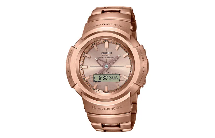 CASIO Men Full Metal Series Gold Watch