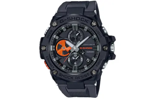 CASIO Men G-STEEL Series Black Watch GST-B100B-1A4