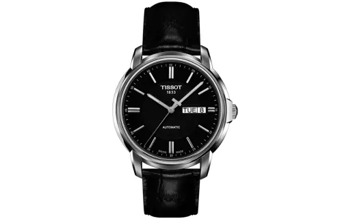 TISSOT Hengyi Collection Automatic Mechanical Movement Men's Watches Watch 39mm Black Dial Stainless Steel Case