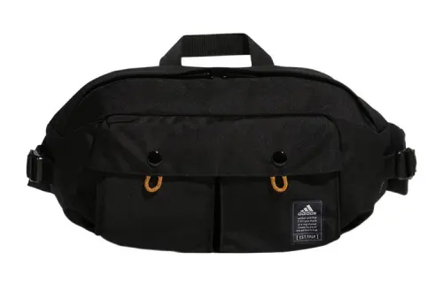 Adidas Polyester Sling Bag, Crossbody Bag, Fanny Pack Regular Men's Pure Black