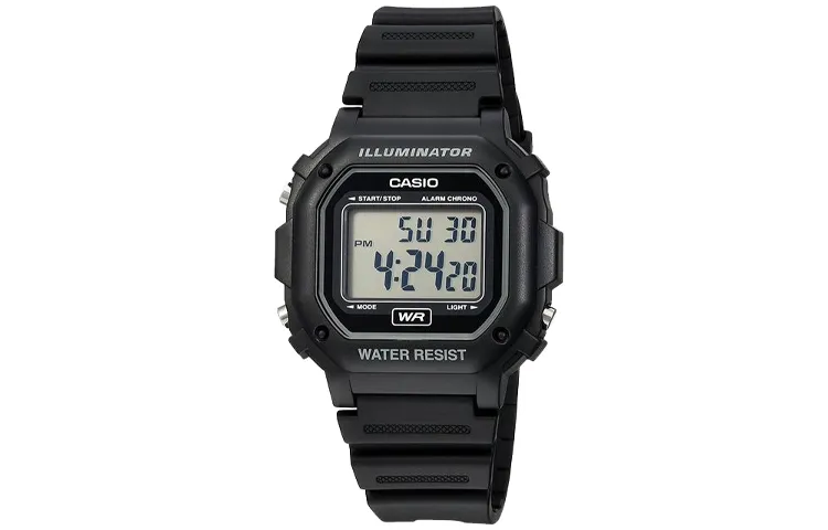 CASIO Men YOUTH Black Watch F108WH-1ACF