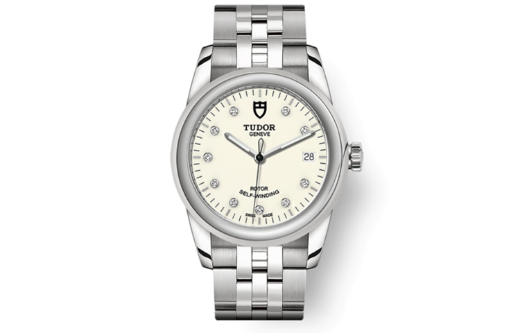 TUDOR Jun Jue Series Automatic Mechanical Movement Women's Watch 36mm White Dial