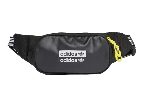 Adidas Originals Polyester Fanny Pack Sling Bag Crossbody Bag Unisex Black