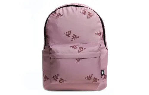 Adidas Recycled Polyester Backpack Double Shoulder Regular Unisex Purple Pink