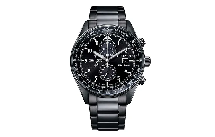 CITIZEN FUTURE FORCE Series Light Powered Quartz Movement Stainless Steel Strap Watch Men's Watches