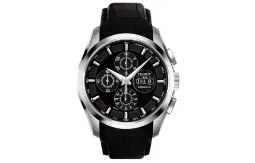 TISSOT Kutu Collection Automatic Mechanical Movement Men's Watches Watch 43mm Black Dial Stainless Steel Case
