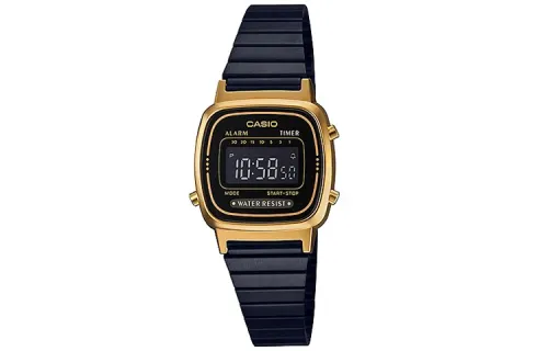 CASIO Women's YOUTH Black Watch LA670WEGB-1B