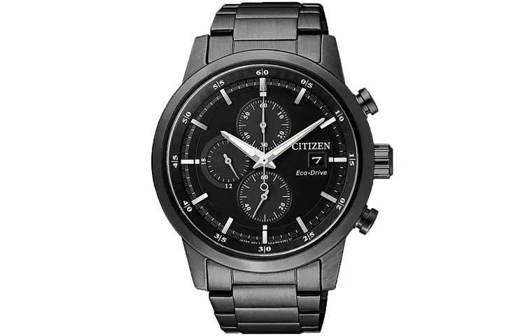 CITIZEN Ecology Drive Collection Light Powered Quartz Movement Stainless Steel Strap Watch