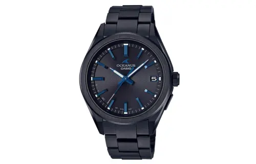 CASIO Men OCEANUS 41mm Black Watch