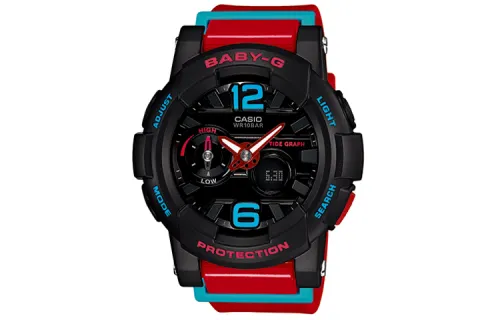 CASIO Women's BABY-G Black Watch BGA-180-4B2021