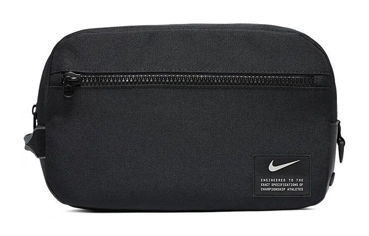 Nike Polyester Tote Bag, Shopping Bag, Handbag Regular Unisex Black