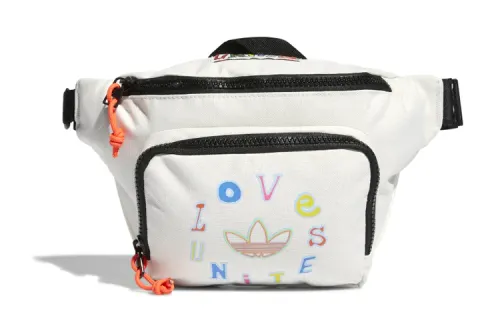 Adidas Originals Polyester Sling Bag, Shoulder Bag, Crossbody Bag, Fanny Pack Unisex White