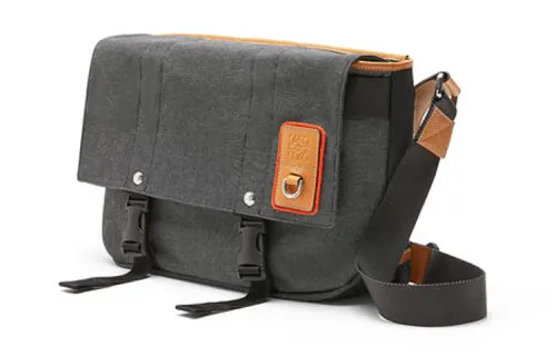 LOEWE Canvas Bag, Messenger Bag, Shoulder Bag, Crossbody Bag Regular Men's Black Yellow Patchwork