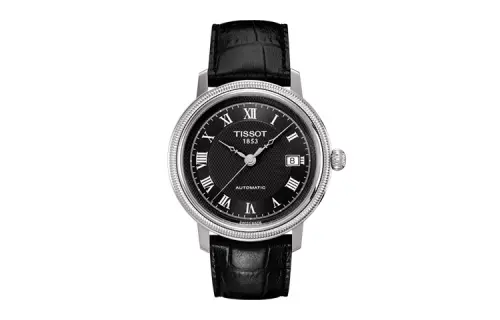 TISSOT Harbor Collection Automatic Mechanical Movement Men's Watches Watch 40mm Black Dial Stainless Steel Case