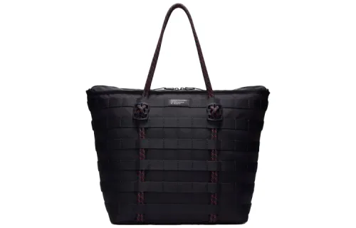 Nike Polyester Tote Handbag Regular Unisex Black