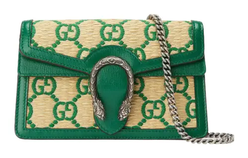 GUCCI Dionysus Leather Crossbody Bag, Shoulder Bag Extra Mini Women's