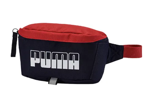 PUMA Zip Closure Fabric Fanny Pack Regular Unisex Black