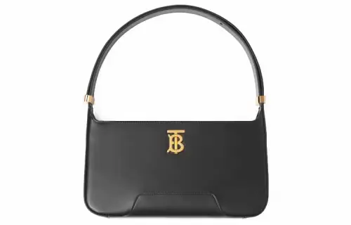 Burberry Calfskin Shoulder Bag, Handbag, Crossbody Bag, Shoulder Bag Women's Black