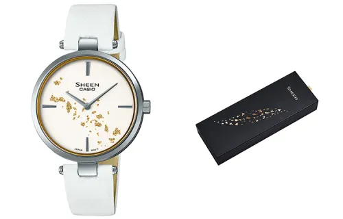 CASIO Women's SHEEN White Watch