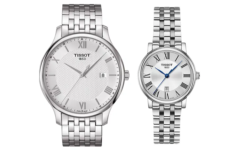 TISSOT Kason Zen I Collection Quartz Movement Unisex Watch 42mm Silver Dial Stainless Steel Case