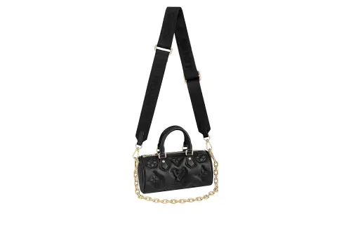 LOUIS VUITTON Papillon Bb Black
