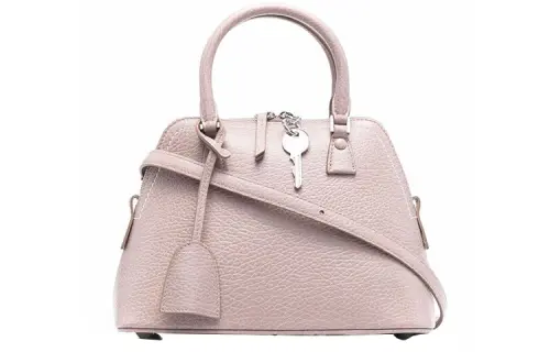 Maison Margiela Casual Leather Handbag Women's Nude