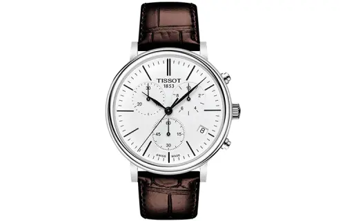 TISSOT Kason Zen I Collection Quartz Movement Men's Watches Watch 41mm White Dial Stainless Steel Case