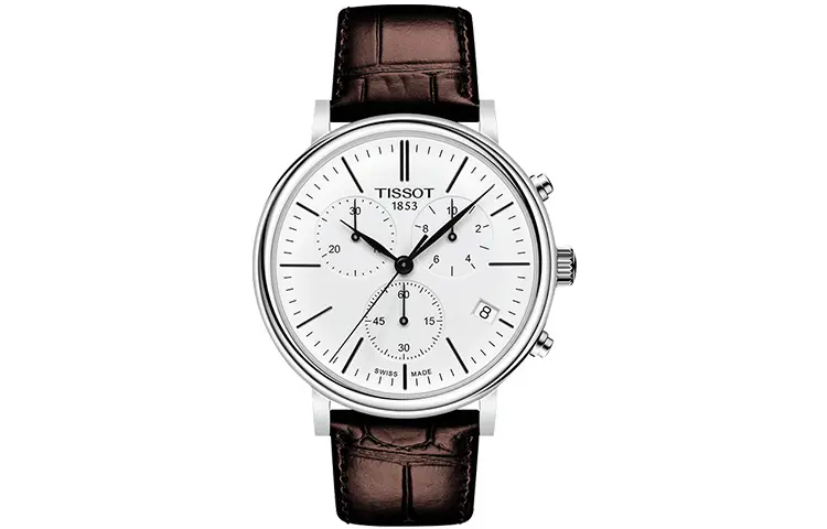 TISSOT Kason Zen I Collection Quartz Movement Men's Watches Watch 41mm White Dial Stainless Steel Case