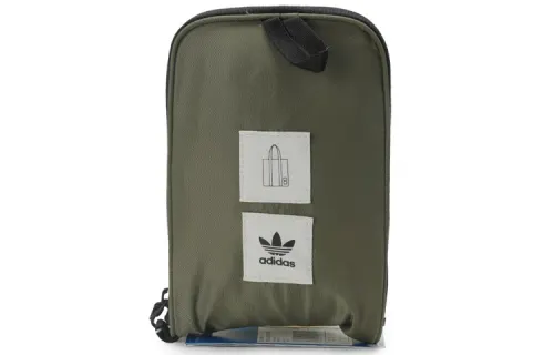 Adidas Originals Polyester Tote Bag, Shopping Bag, Shoulder Bag, Handbag Regular Unisex Army Green