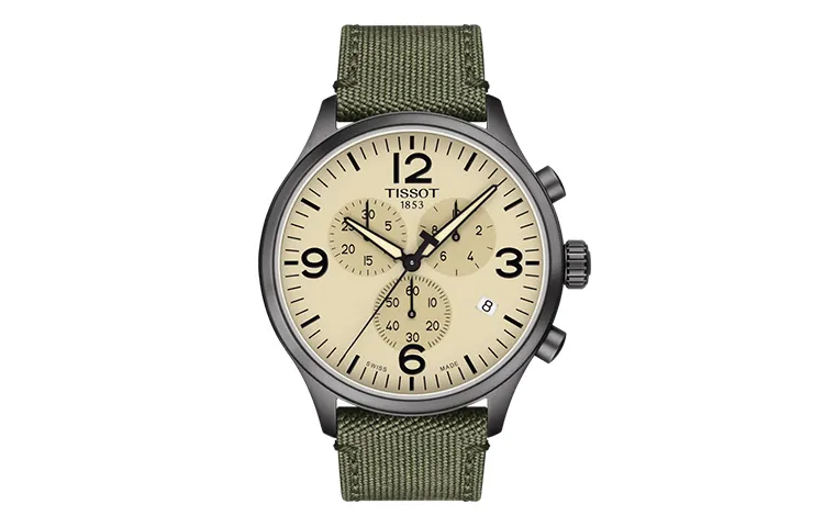 TISSOT Adidas Vintage Collection Quartz Movement Men's Watches Watch 45mm Beige Watch Dial Stainless Steel Case